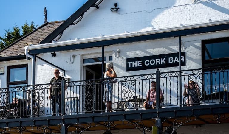 The cork bar